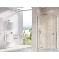   Chrome CRV1-100 zuhanyajtó krómhatású+transparent (1 oldal)