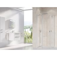 Chrome CRV2-110 zuhanyajtó szatén+transparent (1 oldal)