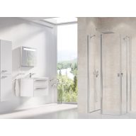   Chrome CRV2-120 zuhanyajtó krómhatású+transparent (1 oldal)