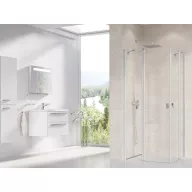 Chrome CRV2-120 zuhanyajtó szatén+transparent (1 oldal)