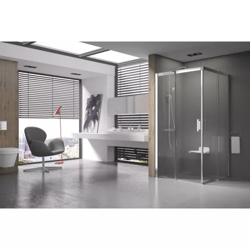 Matrix MSRV4-80x80 zuhanykabin krómhatású+transparent