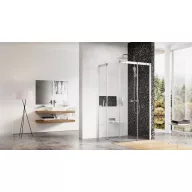 Matrix MSRV4-80x80 zuhanykabin szatén+transparent