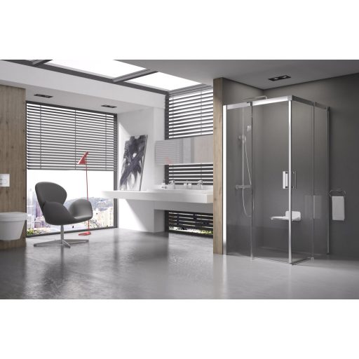 Matrix MSRV4-100x100 zuhanykabin krómhatású+transparent