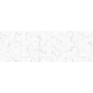 Kanjiza Luxor White Mosaic 3D falburkoló 25x75 cm (24151)