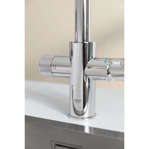 GROHE Blue Pure BauCurve kezdőkészlet ultrasafe szűrővel