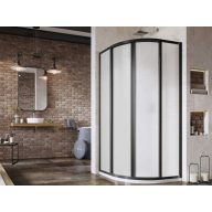 Supernova SKCP4 80x80 195 zuhanykabin fekete+pearl