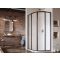 Supernova SKCP4 90x90 195 zuhanykabin fekete+transparent