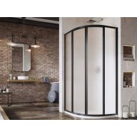 Supernova SKCP4 90x90 195 zuhanykabin fekete+grape