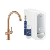   Grohe Blue Home C-kifolyós kezdőkészlet Brushed Warm Sunset