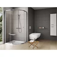 Pivot PSKK3 80x80 zuhanykabin krómhatású+transparent