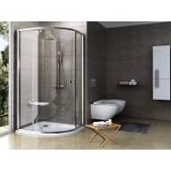 Pivot PSKK3 80x80 zuhanykabin szatén+transparent