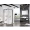 Pivot PSKK3 90x90 zuhanykabin fekete+transparent
