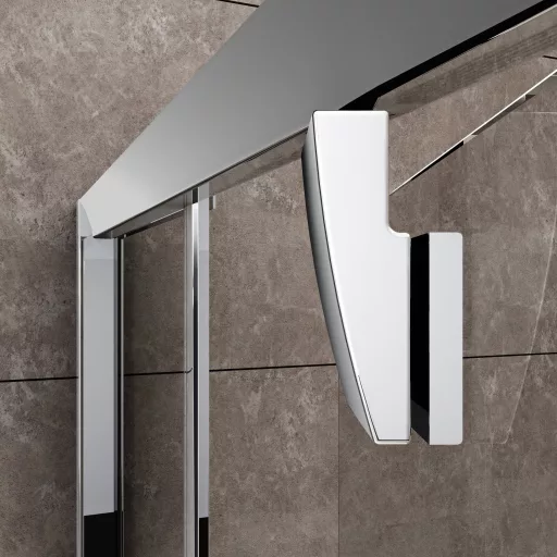 Pivot PSKK3 90x90 zuhanykabin szatén+transparent