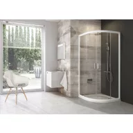 Blix BLCP4 80x80 zuhanykabin fehér+transparent