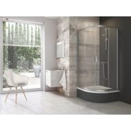 Blix BLCP4 80x80 SABINA zuhanykabin szatén+transparent