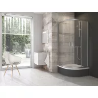 Blix BLCP4 90x90 SABINA zuhanykabin szatén+transparent