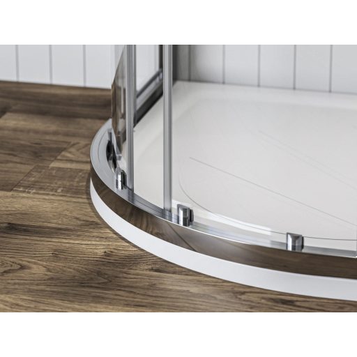 Blix II NBLCP4 80x80 zuhanykabin krómhatású+transparent