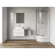   Blix II NBLCP4 Sabina 80x80 zuhanykabin krómhatású+transparent