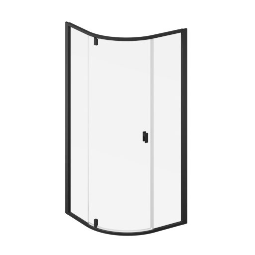 Nexty NSKK3-80 zuhanykabin fekete+transparent