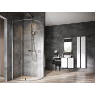 Nexty NSKK3-90 zuhanykabin krómhatású+transparent