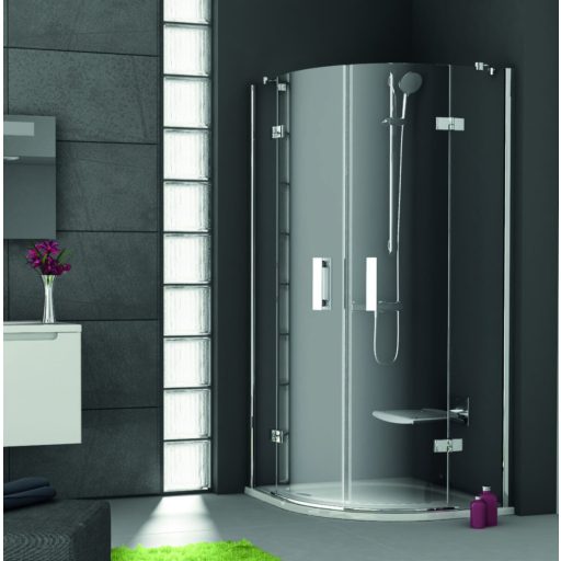 SmartLine SMSKK4 90x90 zuhanykabin króm+transparent