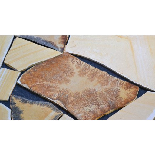 Solnhofeni burkolókő- mészkő- 7-12mm (400035)