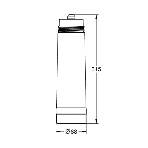 Grohe Blue szűrőbetét 1500 l kapacitású "M"