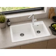 Blanco LEGRA 8 gránit mosogatótál, fehér