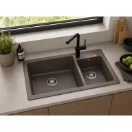Blanco LEGRA 8 gránit mosogatótál, kávé