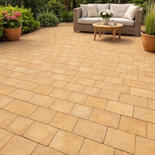 Fabro- Cotto Classica térburkoló 28x14x2,5cm, homok (600398)