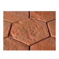   Fabro- Cotto Hexa Terrakotta térburkoló 19,5x19,5x2,5cm (600588)