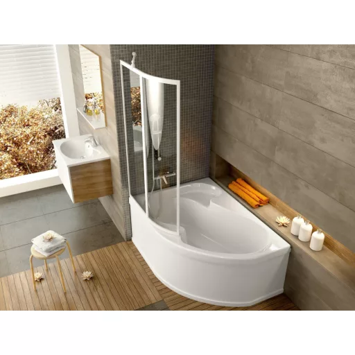 Rosa VSK2 140 kádparaván bal transparent