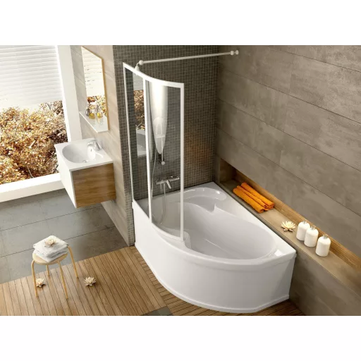 Rosa VSK2 140 kádparaván bal transparent