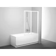 VS2 105 kádparaván fehér+transparent