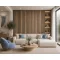 Beltéri SPC falpanel 2800x1200x4 mm- HT wood grain