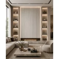 Beltéri falpanel 2800x1200x4 mm- Cashmere Stone Beige