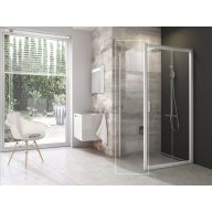 Blix BLPS-90 fix oldalfal fehér+transparent