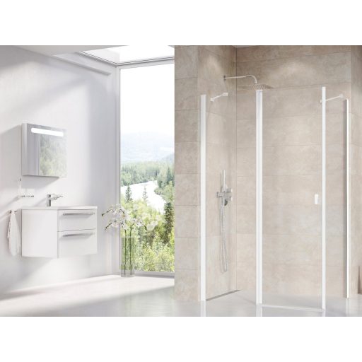 Chrome CPS-80 fix oldalfal matt fehér+transparent