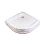 Ronda 90x90 zuhanytálca PU fehér