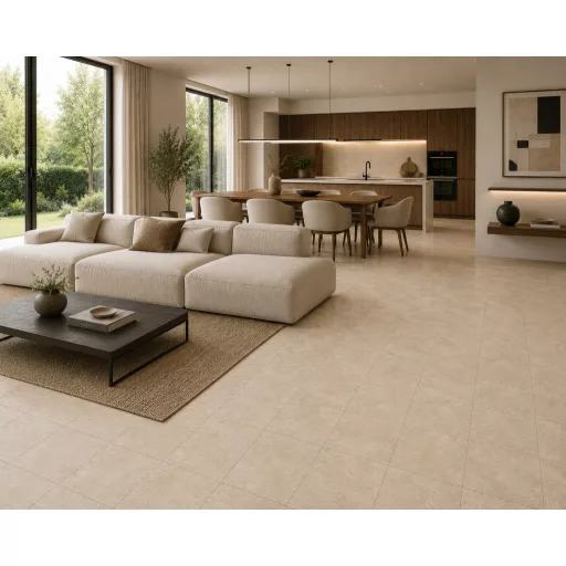 Leccesse Almond rettifikált 30,4x30,4 cm padlólap 1,29 m2/doboz