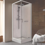   Négyoldalról zárt szögletes zuhanykabinok kpl-KCKN/ CLIIa-80 /választható keret és hátfallal