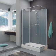   Négyoldalról zárt szögletes zuhanykabinok kpl-KCD2/ CLIIa-80x120 /választható keret és hátfallal /W0 üveggel