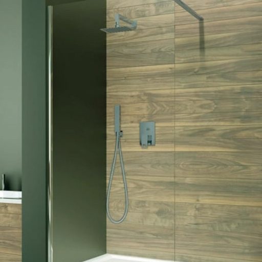 Négyoldalról zárt (négyfalas) zuhanykabinok kpl-KCDDp /BASIC-80-SHP W0 üveggel