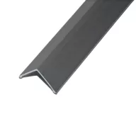   Utólagos alumínium sarokvédő élvédő profil 20x20 mm/2,50 m matt eloxált ezüst