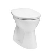   Alföldi Bázis 4032 álló wc csésze- lapos öblítésű, alsó kifolyású