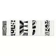 Zafiro Ebony (Aibone) bath mix white 30x100  I.o.