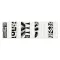 Zafiro Ebony (Aibone) bath mix white 30x100  I.o.