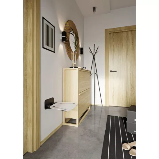 Ovo-B II ülőke Clear/fekete