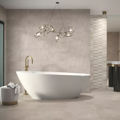 Baldocer Asphalt Grit falburkoló 30x90 cm rektifikált (BA421)