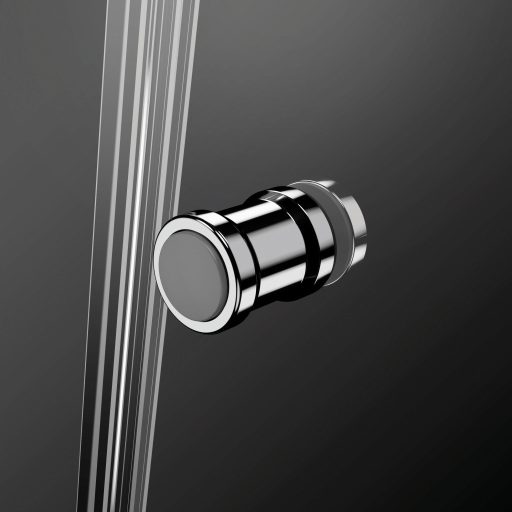 Kiegészítő fogantyú csuklós ajtóhoz króm